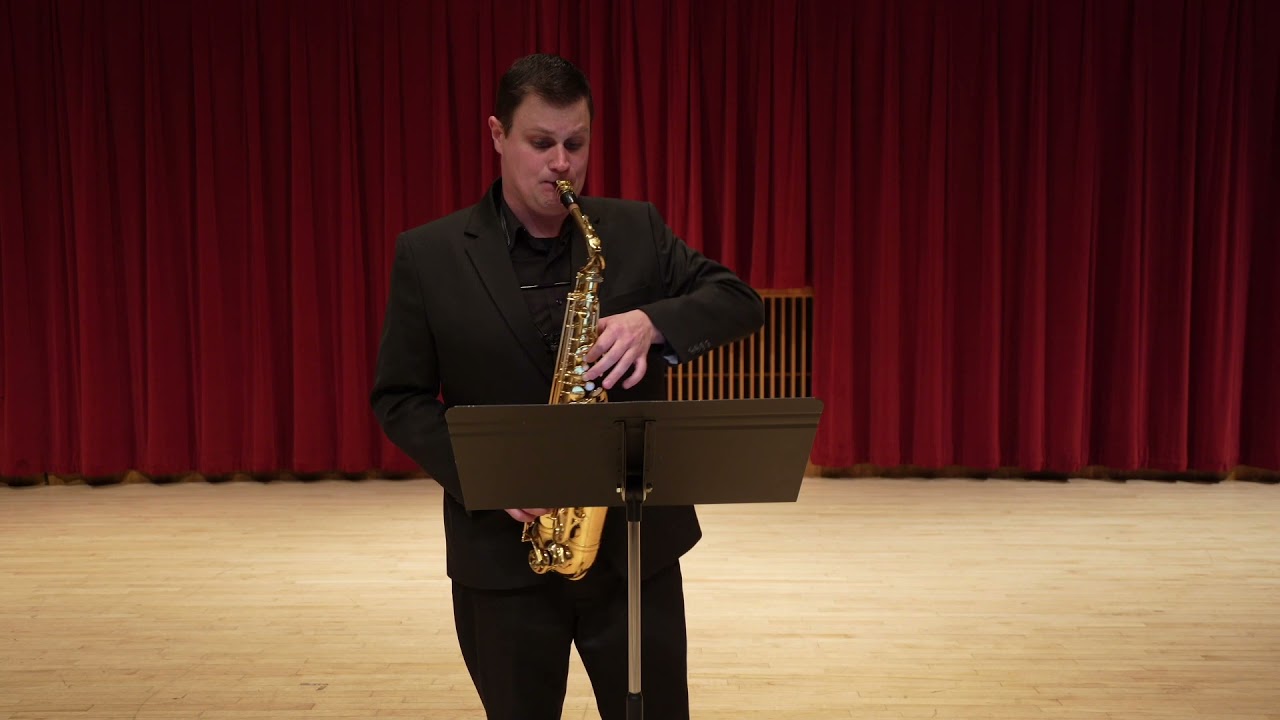 Chaconne from Violin Partita No. 2 by J. S. Bach / Myles Boothroyd, saxophone