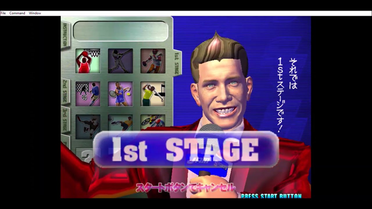 SPORTS JAM SEGA - 2000 arcade retrogame longplay . complete game 1 credit and all events