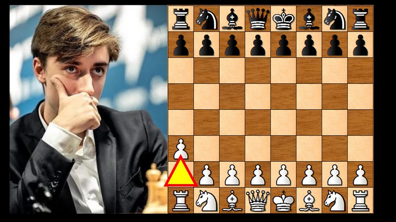 Daniil dubov juega la apertura andersen. Anderssen opening. #chess #titledtuesday Titled Tuesday