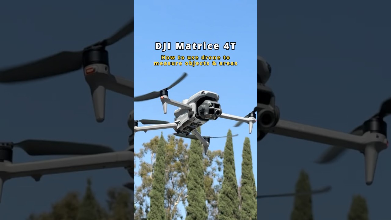 Measure objects and areas with a drone in seconds: Basketball court edition 🏀 DJI Matrice 4T