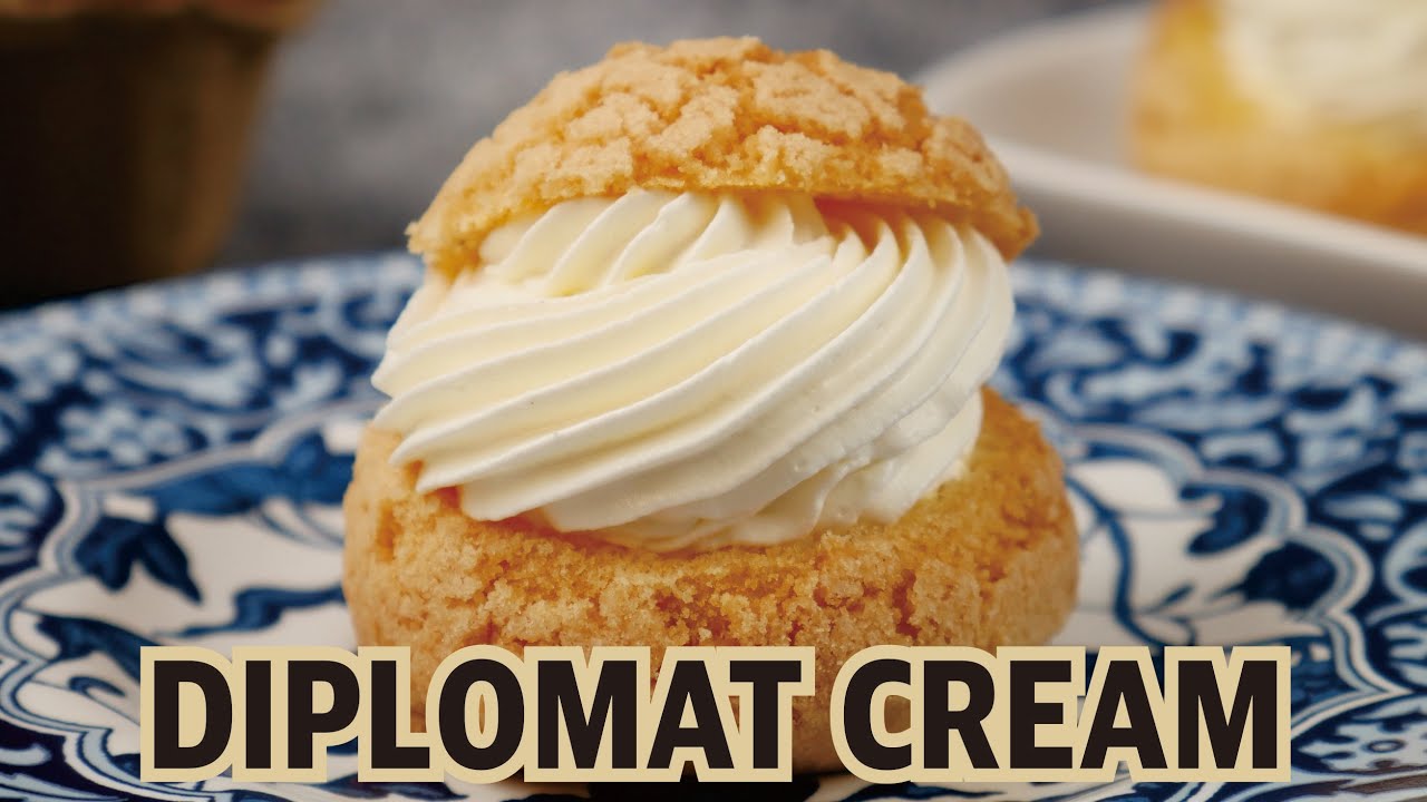Rahasia Resep CREAM TOKO KUE MEWAH Enak no Eneg | Cream Diplomat Homemade