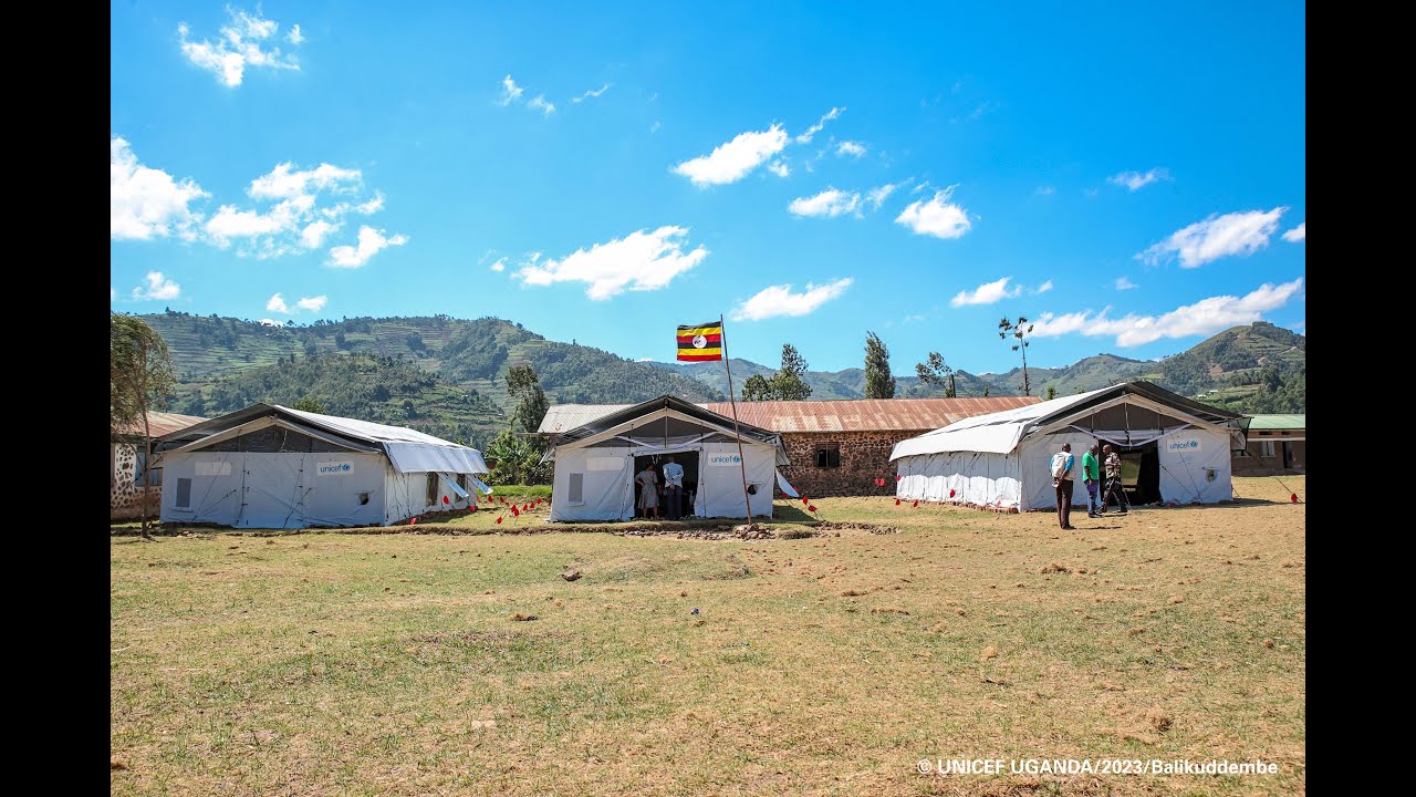 #UNICEF supporting post-floods recovery of Chibumba Primary School in #Kisoro District.