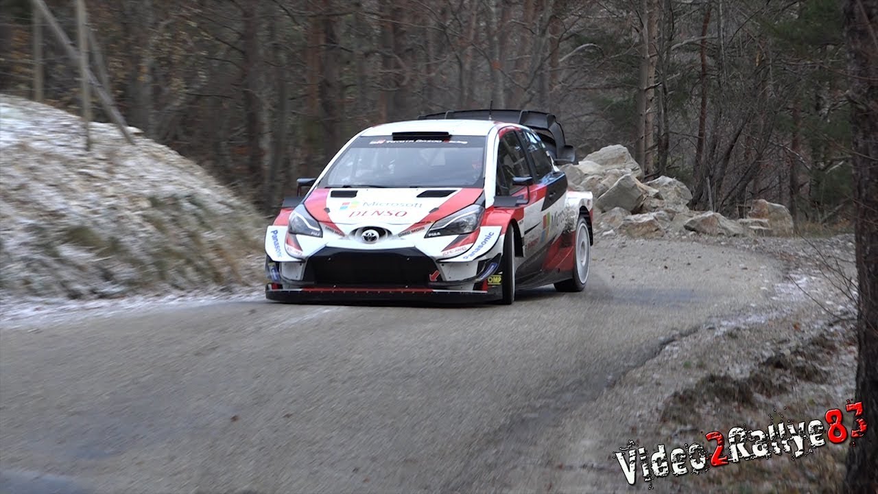 Test Monte Carlo 2020 | Kalle Rovanpera | Toyota Yaris WRC By PapaJulien