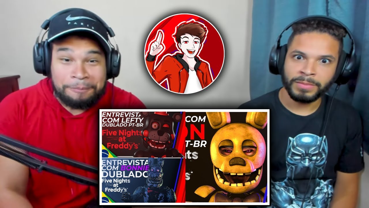 3 em 1[FNAF] Entrevista 4, 5, 6  (DUBLADO PT-BR) | FNAF Animation | Iron Master