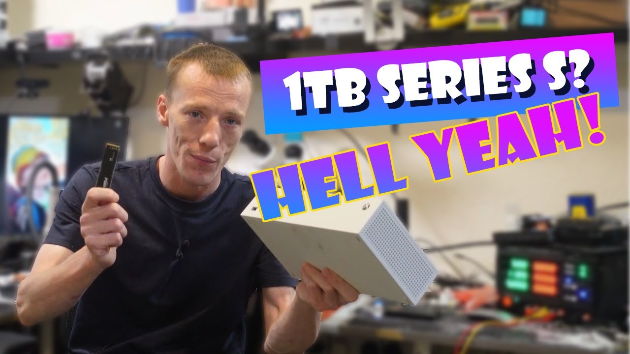Я УВЕЛИЧИЛ ВНУТРЕННЮЮ ПАМЯТЬ СВОЕЙ XBOX SERIES S ДО 1 ТБ...