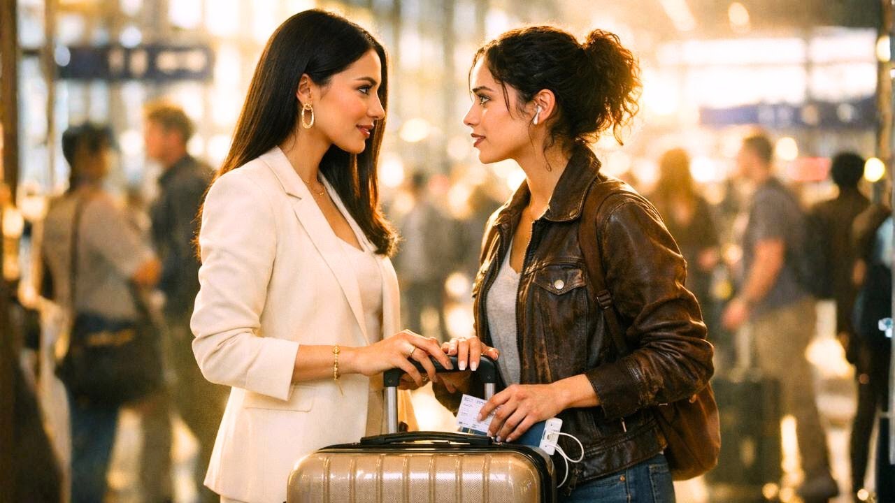 MILLONARIA confunde la MALETA en el AEROPUERTO y termina ENAMORÁNDOSE de la DUEÑA al encontrar..