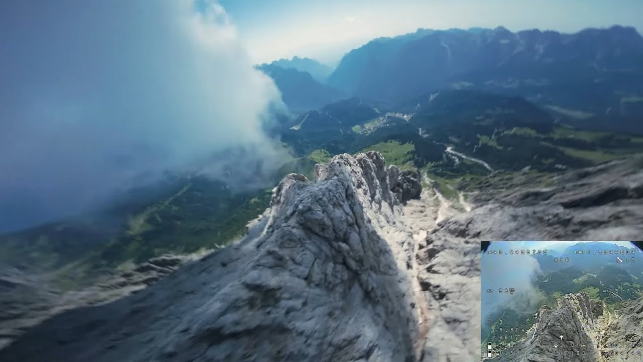 The Art of FPV Mountain Surfing