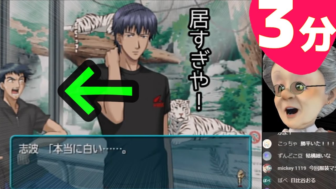 3分でわかるスズカー(前作の爆弾男)にシリーズをまたいでストーカーされるバーチャルおばあちゃん【ときメモGS2】