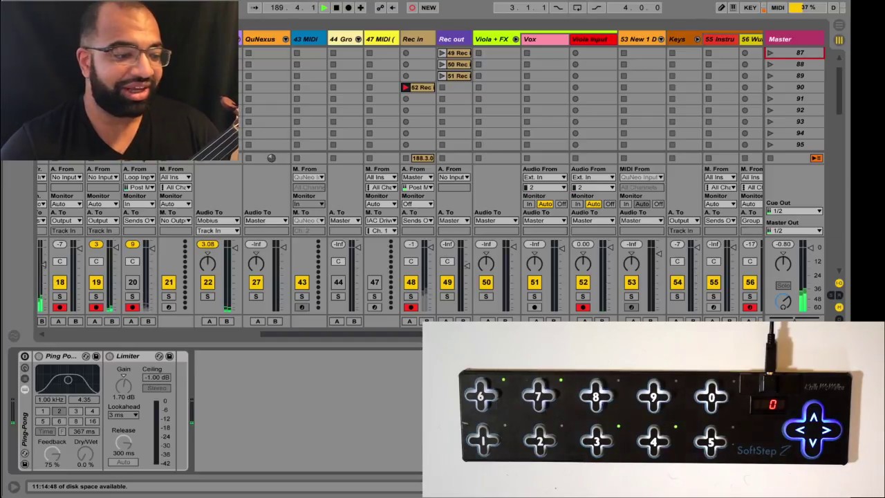 My Ableton Rig - Softstep 2 by Keith McMillen Instruments