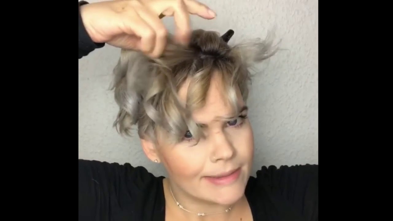 How i CURL and WAVE short hair using FLAT IRON straighteners