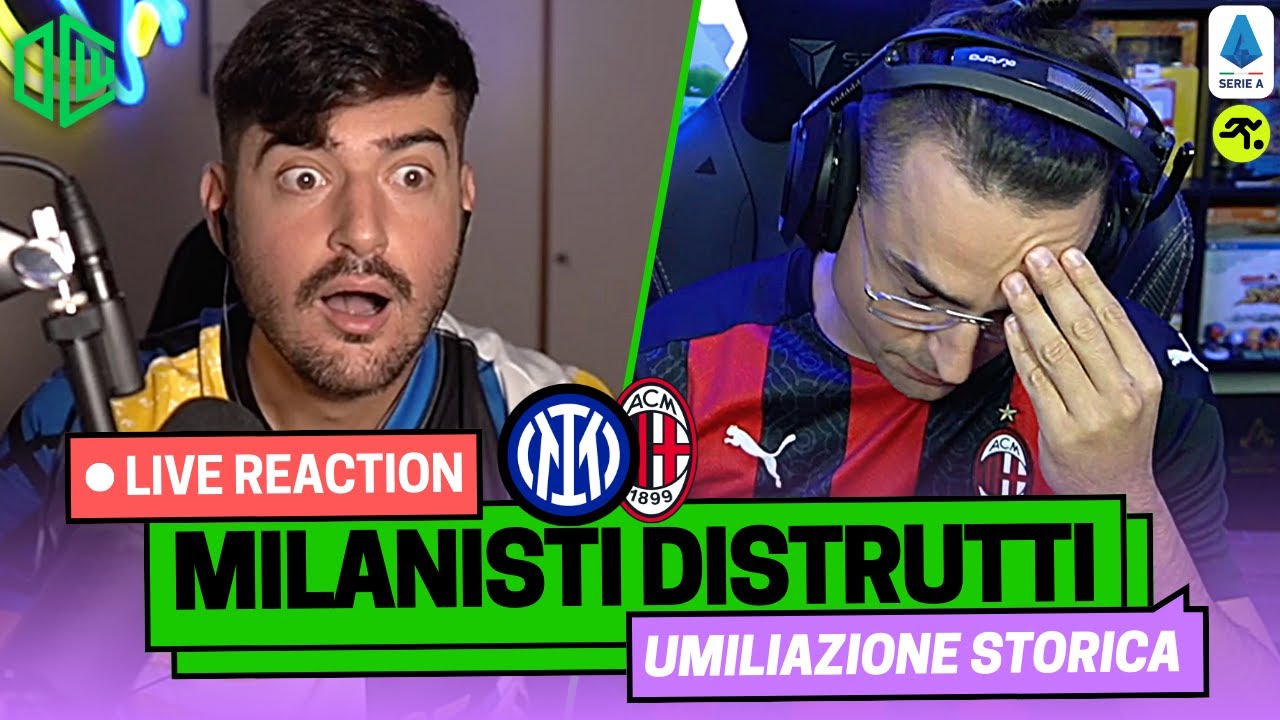 INTER MILAN 5-1 LIVE REACTION | 