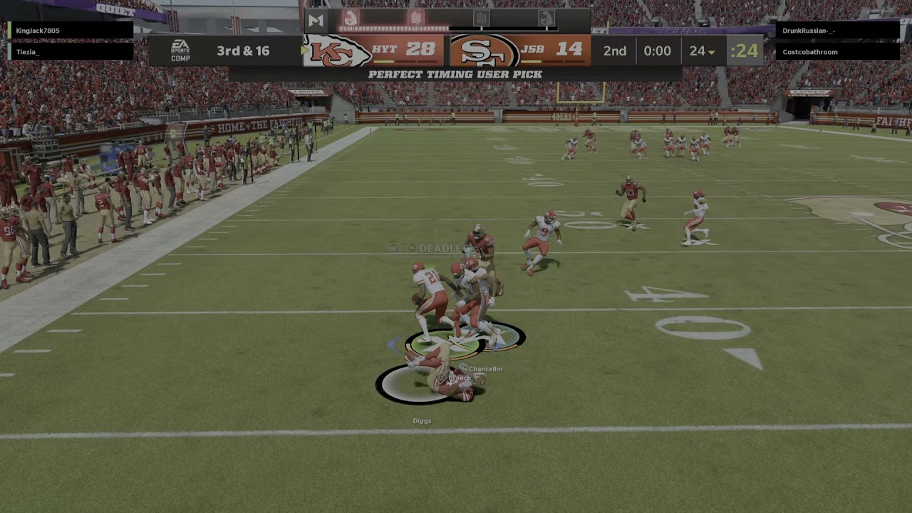 Cliff branch pick 6