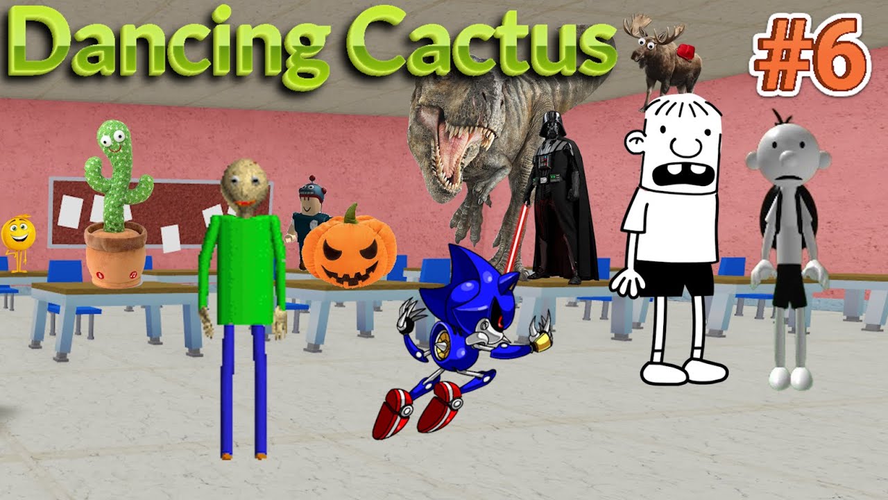 WE DITCHED SCHOOL AND ACCIDENTLY SAVED THE WORLD IN ROBLOX  (#6 Cactus Adventures GAMEPLAY /w Baldi)