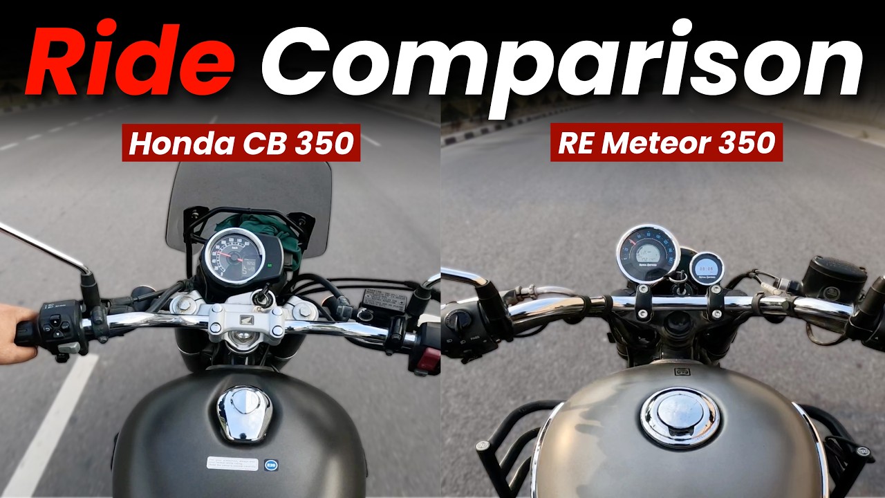 Honda CB 350 vs Meteor 350 🔥 Real Ride Comparison