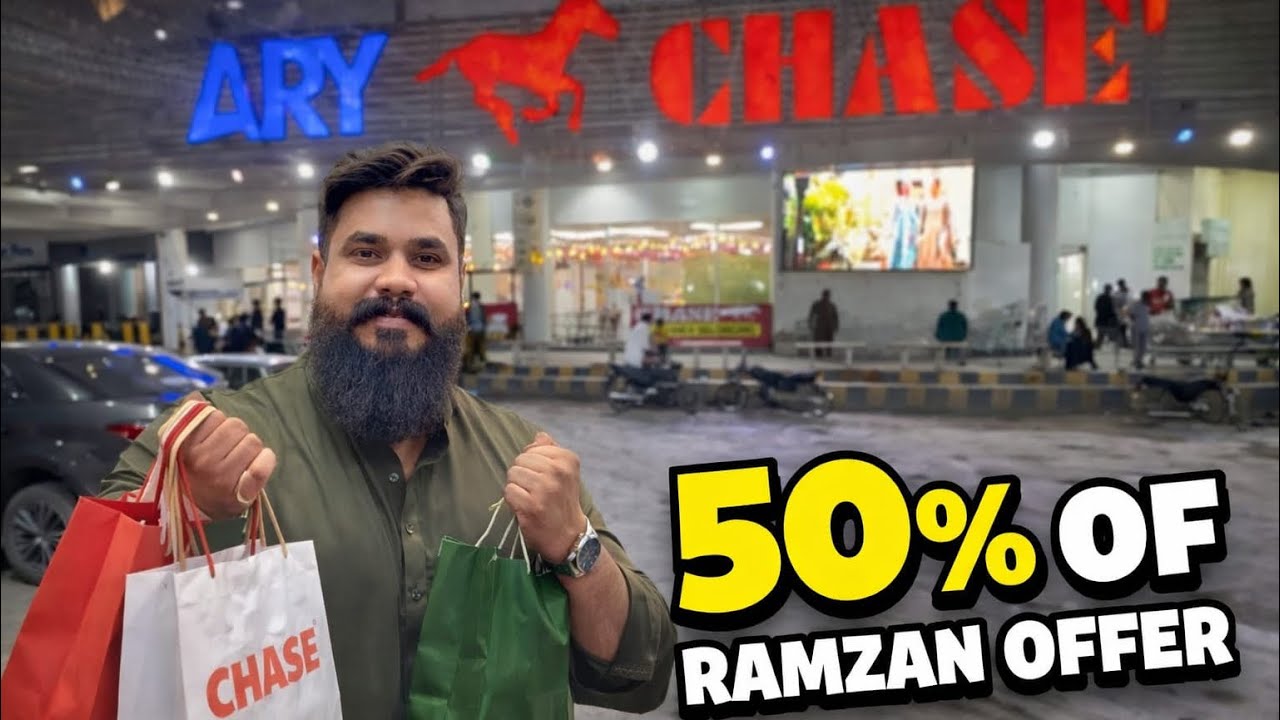 ARY Chase me 50%Off lag Gaya Ramzan Offer || 3rd Ramzan Iftar🥰