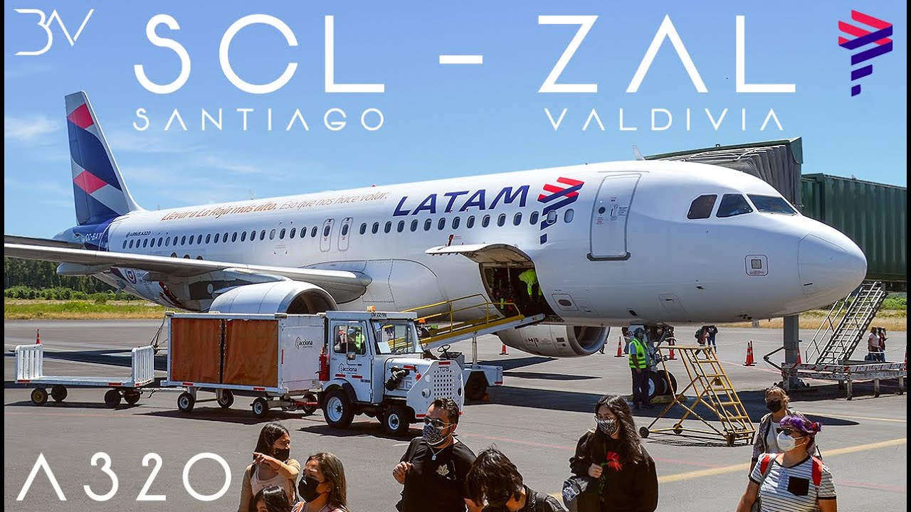 TRIP REPORT | LATAM Chile | Airbus A320 | Santiago to Valdivia | Economy