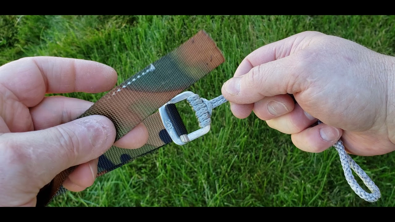 Hammock Cinch buckles optimize slip resistance and water break