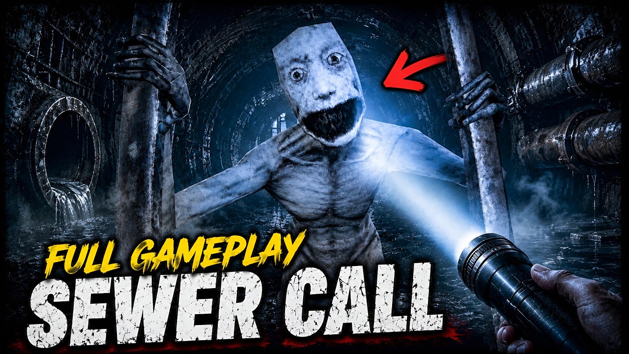 SEWER CALL - Full Gameplay Walkthrough | This Horror Game Gave Me Nightmares!