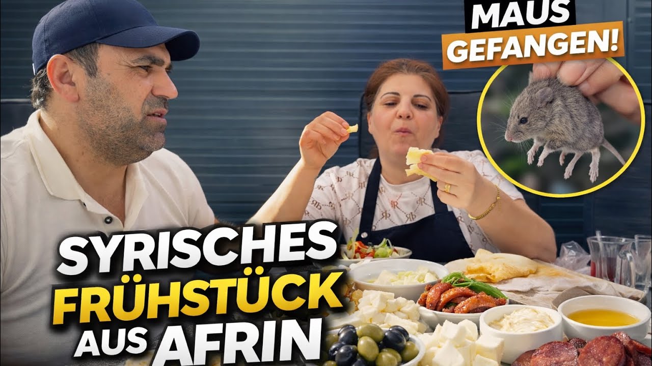WIR HABEN DIE MAUS & FRÜHSTÜCKEN WIE WELTMEISTER 😍 Rami.K X BasnasKüche 