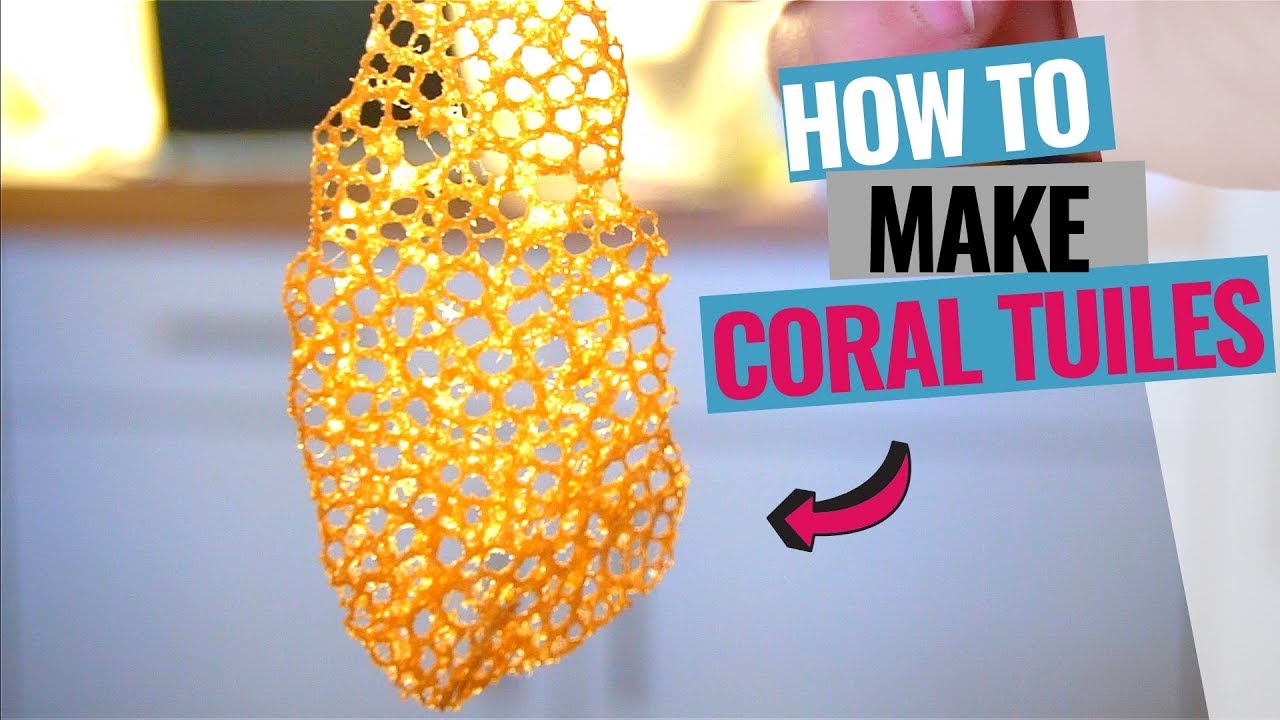 How to make a perfect Lace Tuile