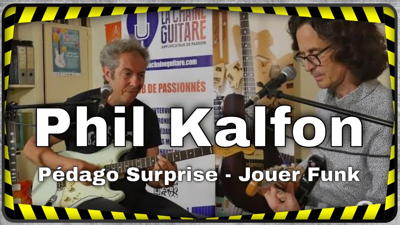 Jouer Funk et travailler ses cocottes avec Philippe Kalfon - Pédago Surprise