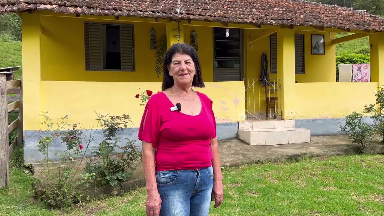 FUI CONHECER A CASINHA AMARELA NO SÍTIO DA DONA ALZIRA