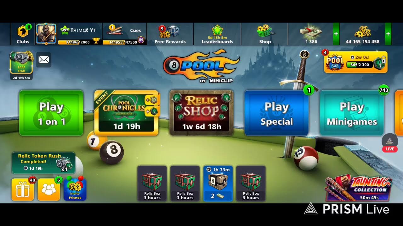 8 Ball Pool - Trimal is live