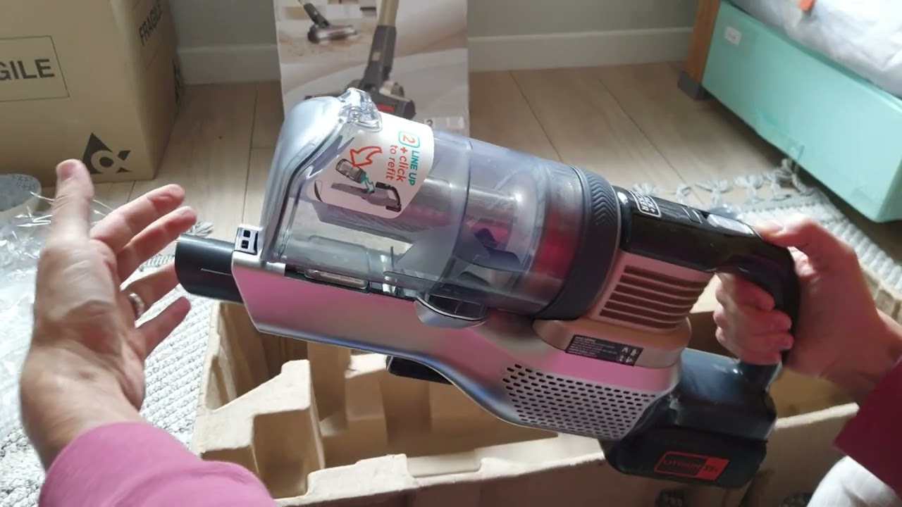 Black+Decker BHFEV36B2DW-QW 36V Kablosuz Dikey Süpürge