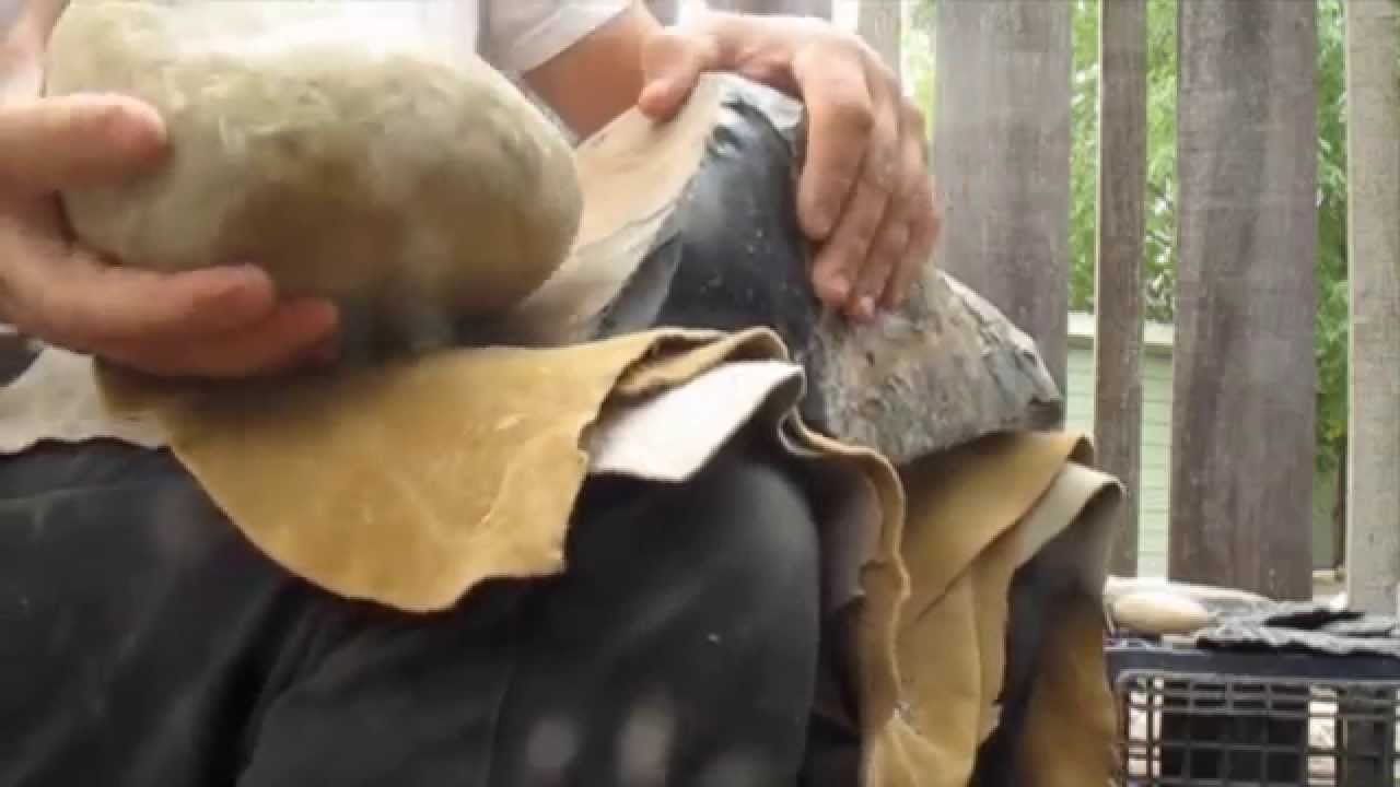 #1 Flint Knapping Spalling/ Bifacing Dacite with Hammerstones