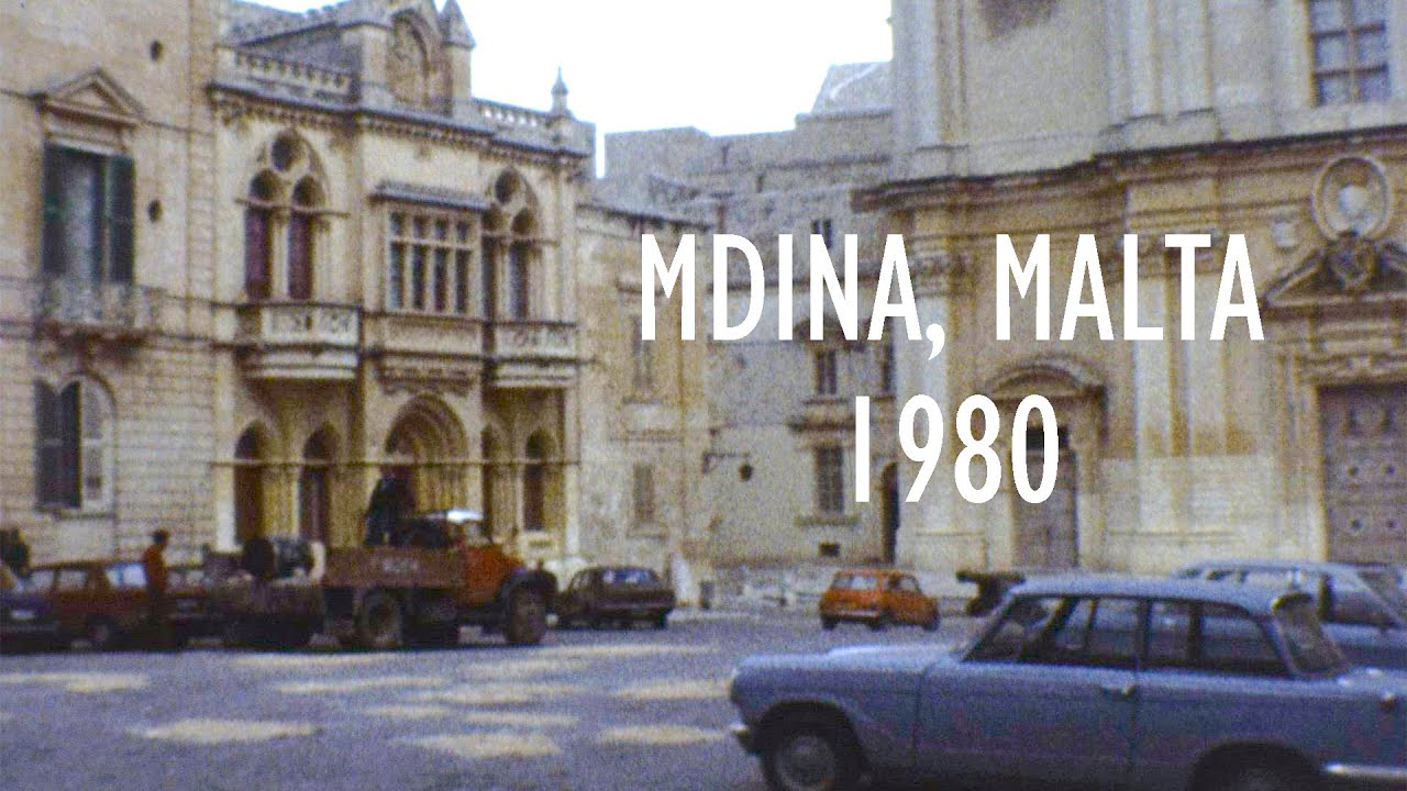 Mdina, Malta 1980 (silent color super 8mm film)