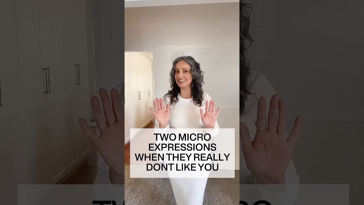 Micro expressions they use when they don&rsquo;t like you #expressions #bodylanguage #attraction
