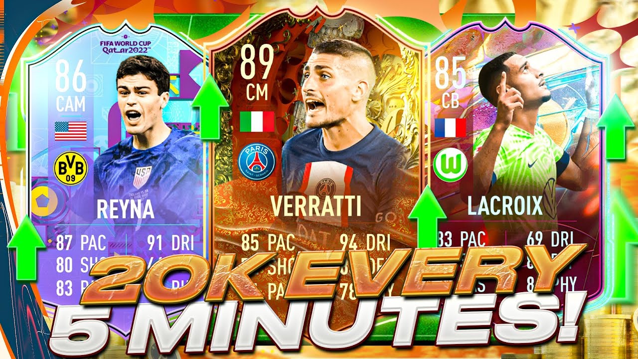 20K EVERY 5 MINS FIFA 23 BEST TRADING METHODS (FIFA 23 SNIPING FILTERS & FLIPPING)