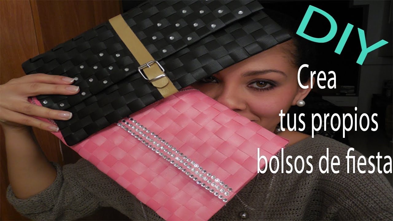DIY !!Crea tu bolso de fiesta o clutchs con manteles individuales!!