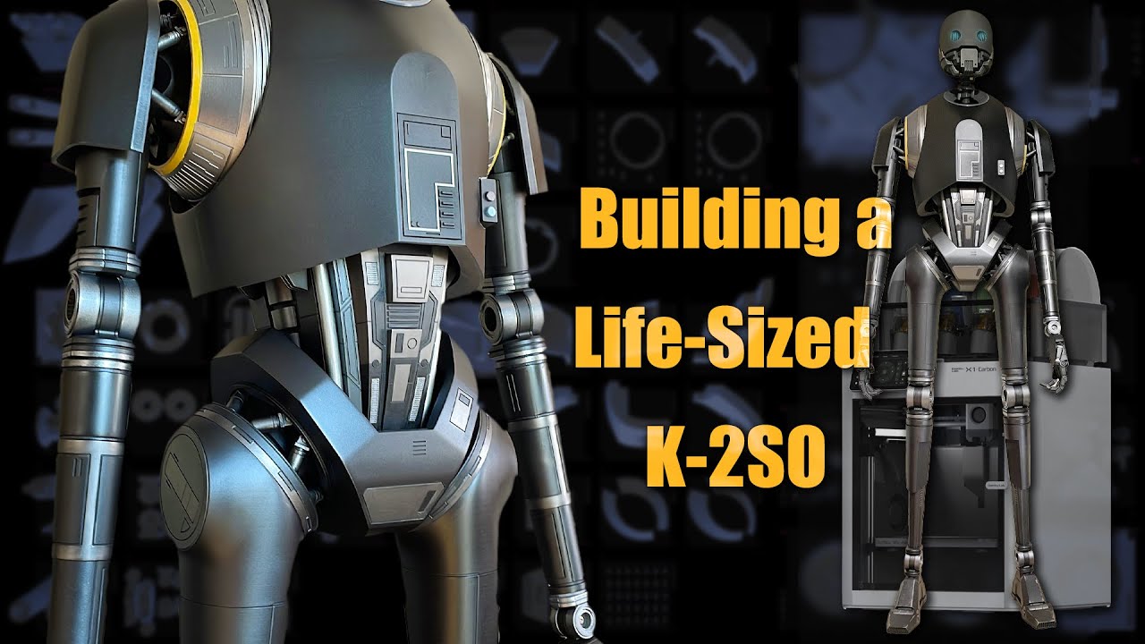 Building a Life-Sized K-2SO Droid from Rogue One / Andor