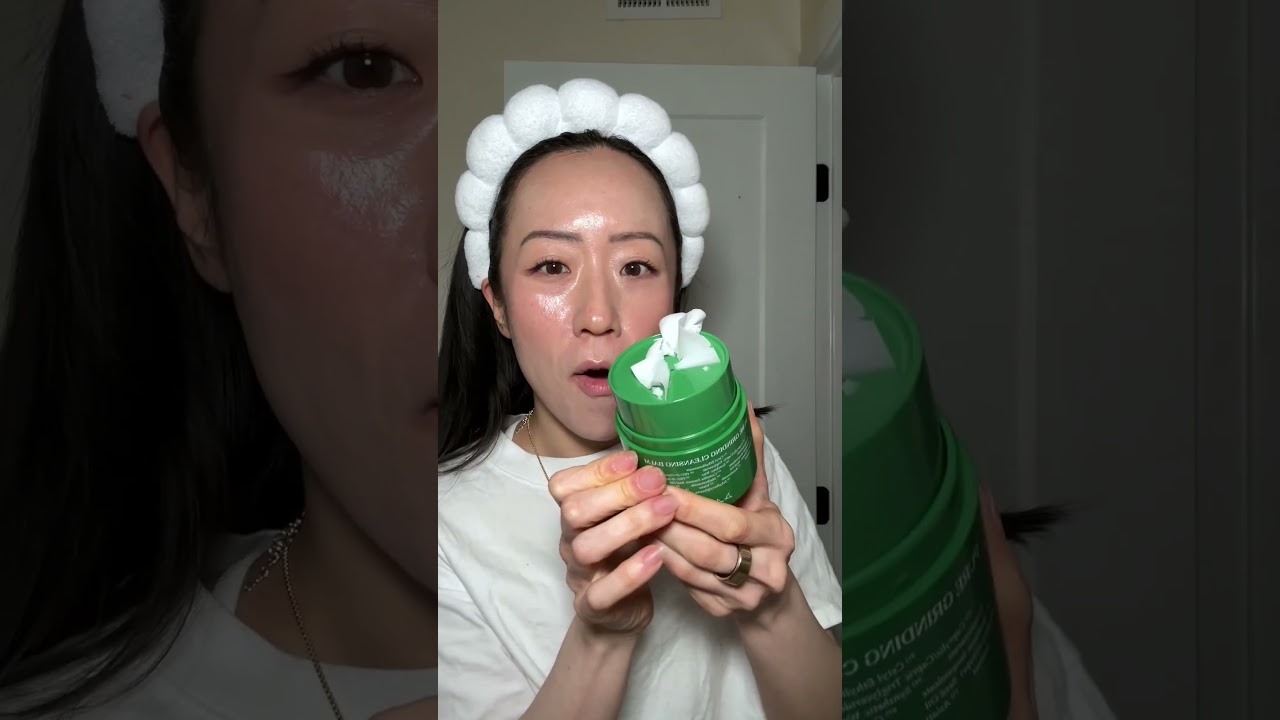 🤯 The GENIUS of this packaging! A grinding cleansing balm? 😱  #shorts