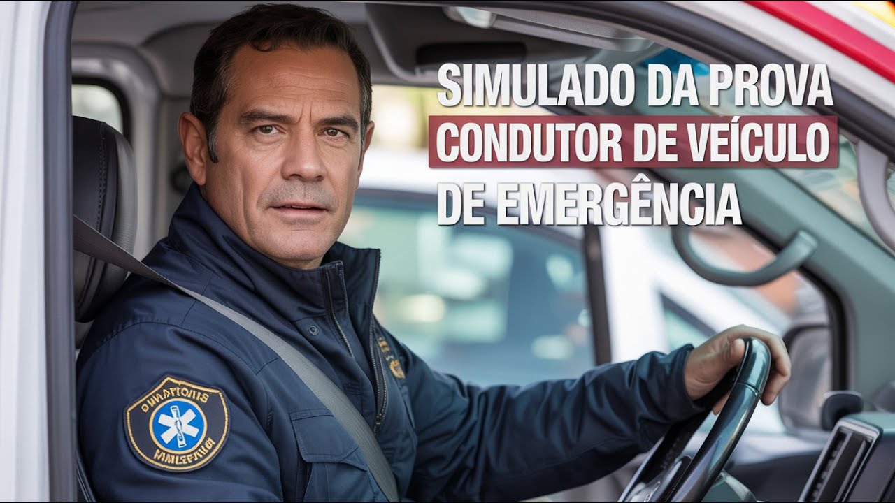 Simulado Prova Condutor de veículo de Emergência