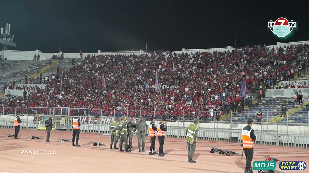 فرحة جماهير المسفيوية بأهداف أولمبيك آسفي في مرمى الرجاء