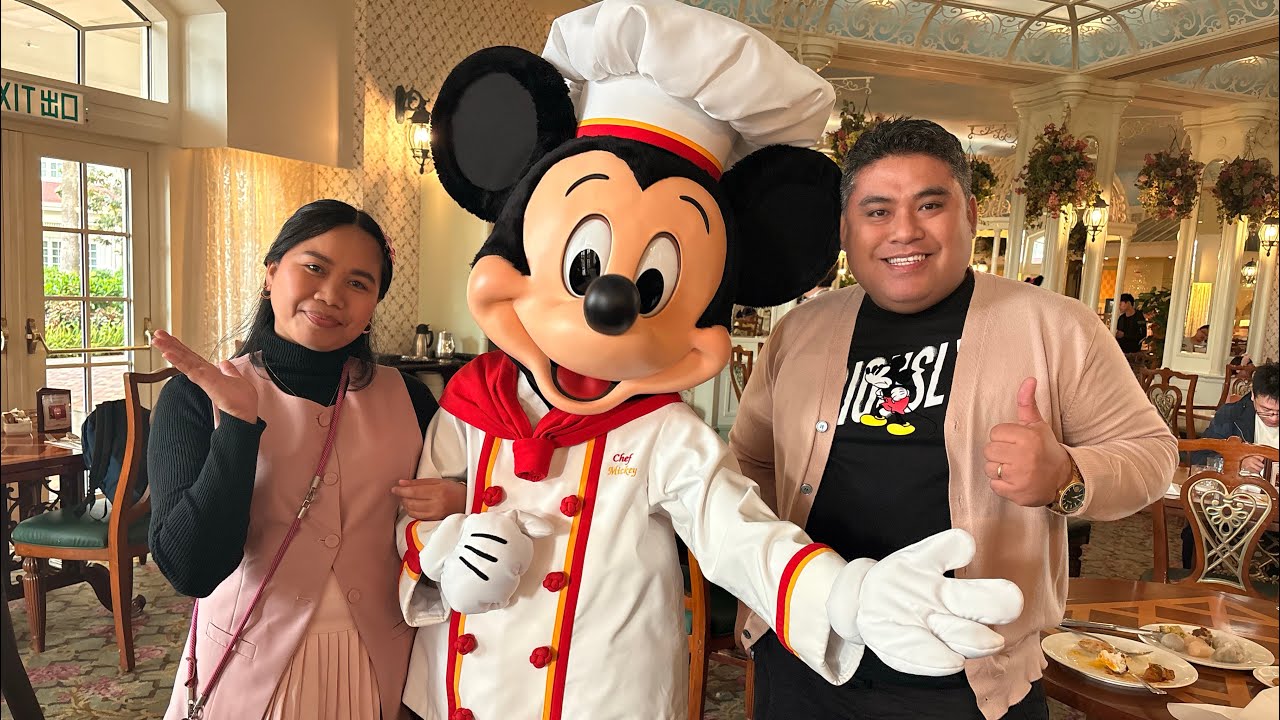 Enchanted Garden Restaurant (Breakfast) at Hong Kong Disneyland Hotel #MarTerGoestoHongKong2026