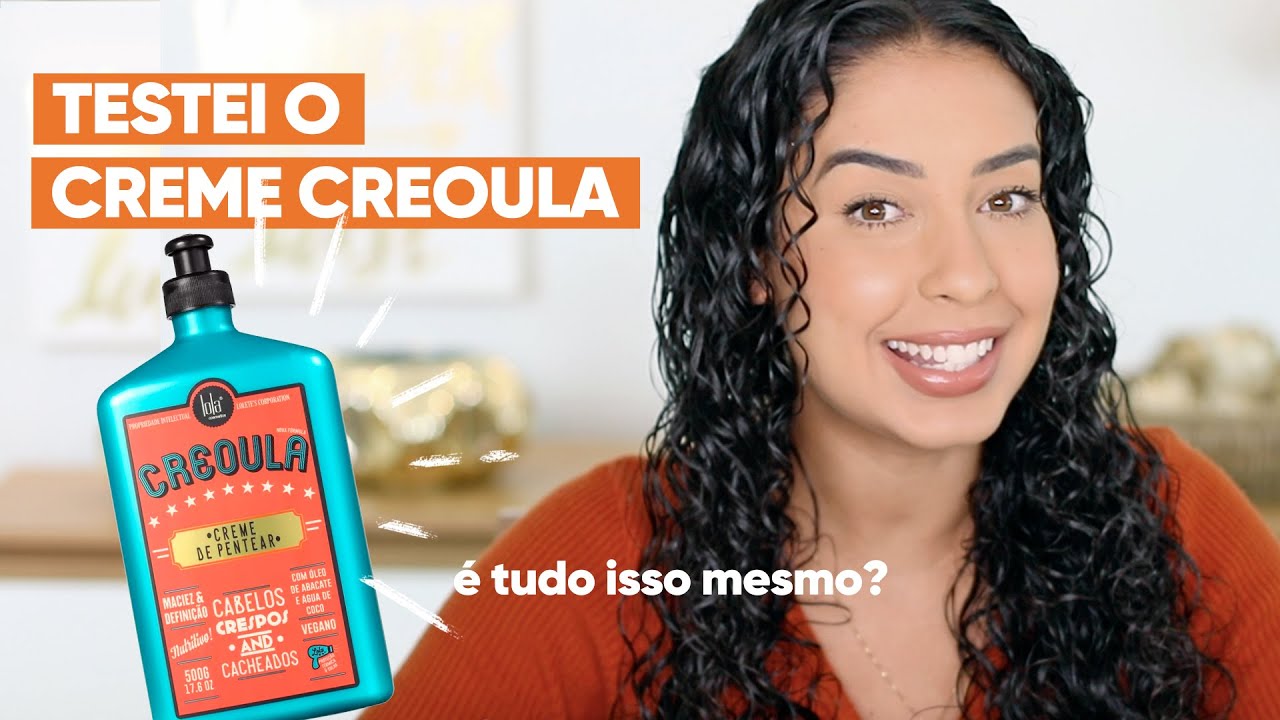 FINALIZAÇÃO COM O CREME CREOULA DA LOLA COSMETICS - CABELOS CACHEADOS | JULIANA LOUISE