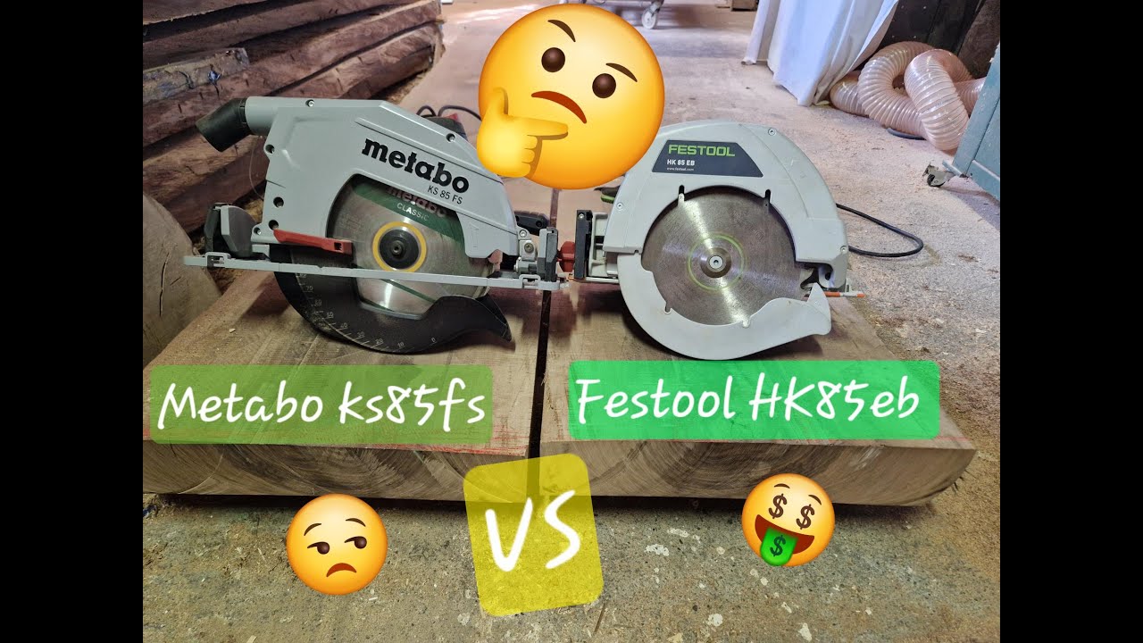 Festool HK85 EB vs Metabo KS85 FS