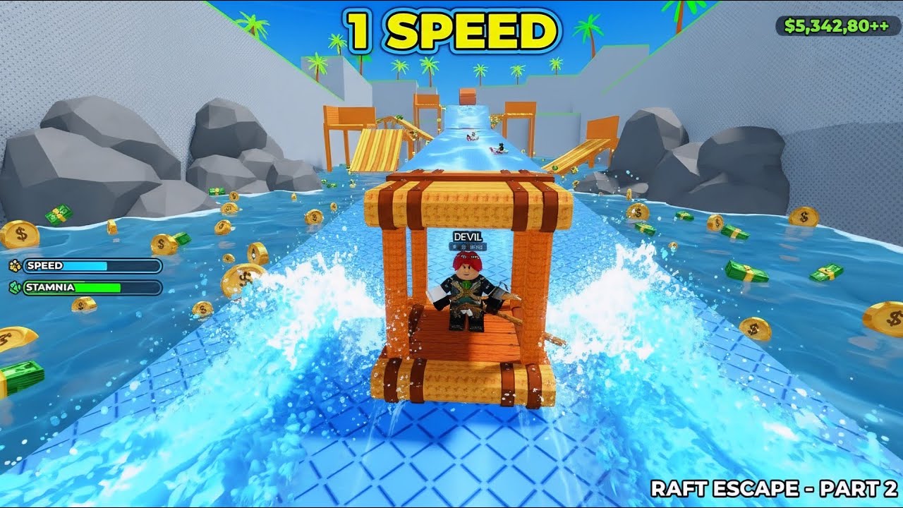 1 SPEED Raft Tested 😳 | It’s TOO FAST! | Part 2