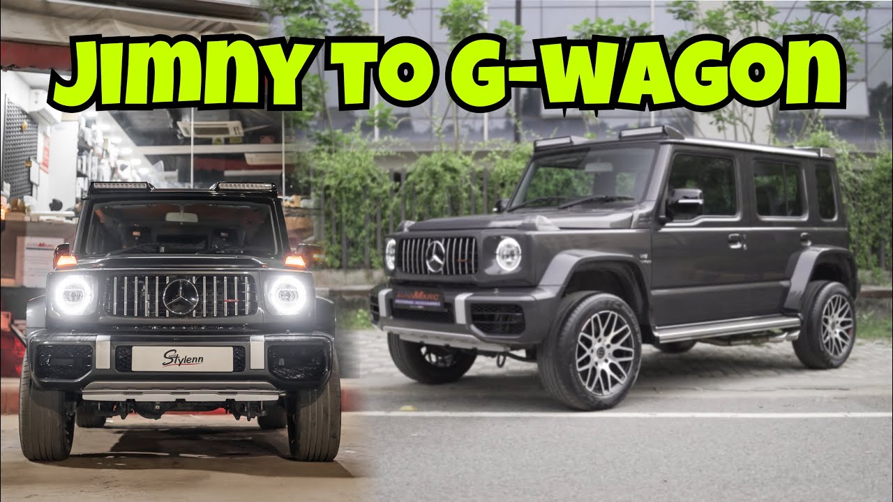 Jimny to G-wagon || fully modified Jimny || puri G-wagon bandi || modified hub jimny