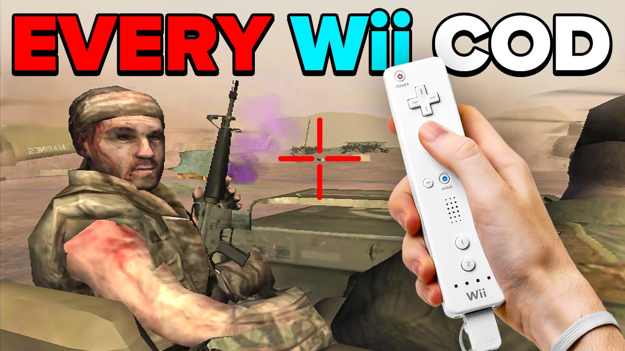 Playing EVERY Wii Call of Duty in 2025