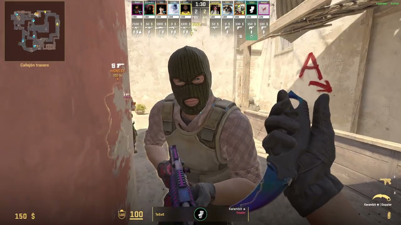 TeSeS | 11-8 | T Mid brawl on Mirage (1.54) vs Monte @ BLAST Bounty 2026 Season 1