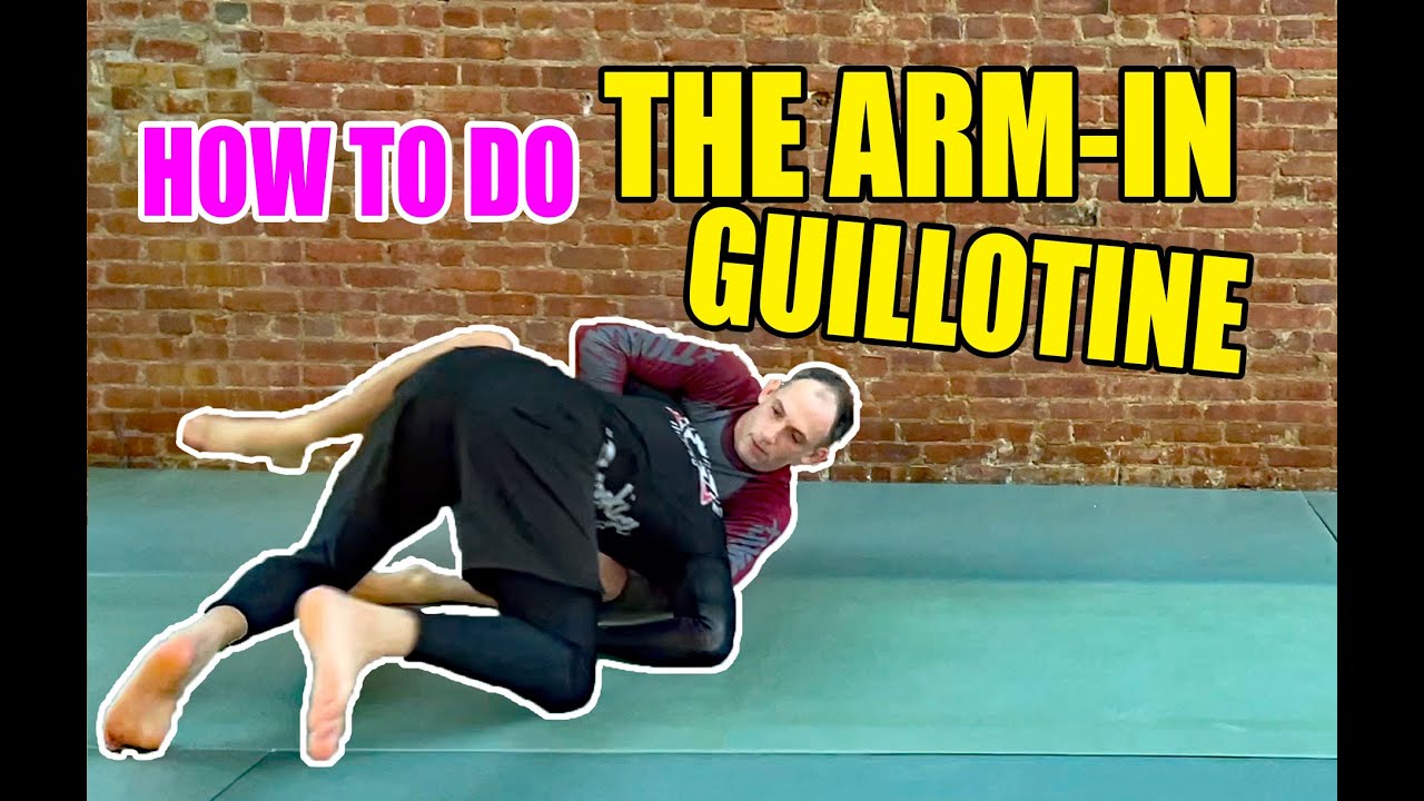 The Arm-In Guillotine From Top (No Gi Jiu-Jitsu/BJJ/MMA)