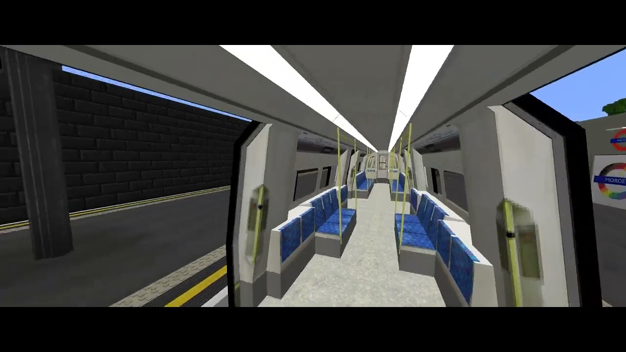 Minecraft Transit Railway - London Underground (Morden to South Wimbledon)