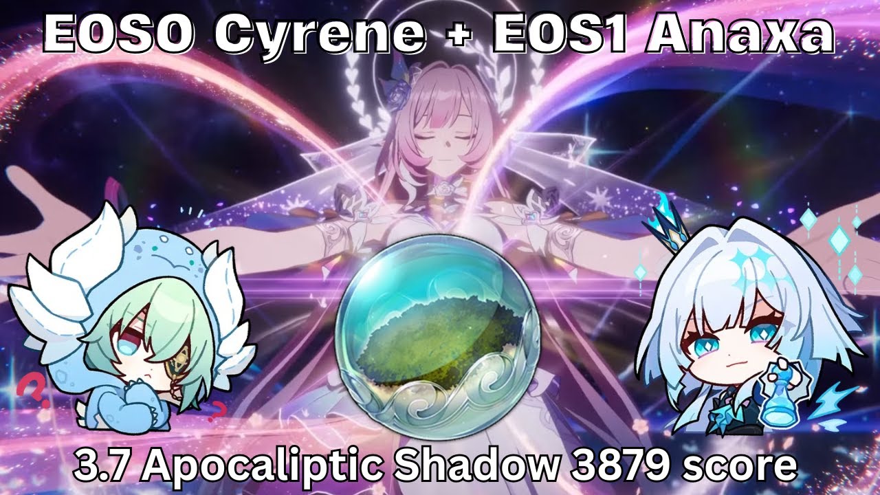 Cyrene + Anaxa is INSANE in AS4 - 3879 score with 0 RNG | Honkai Star Rail
