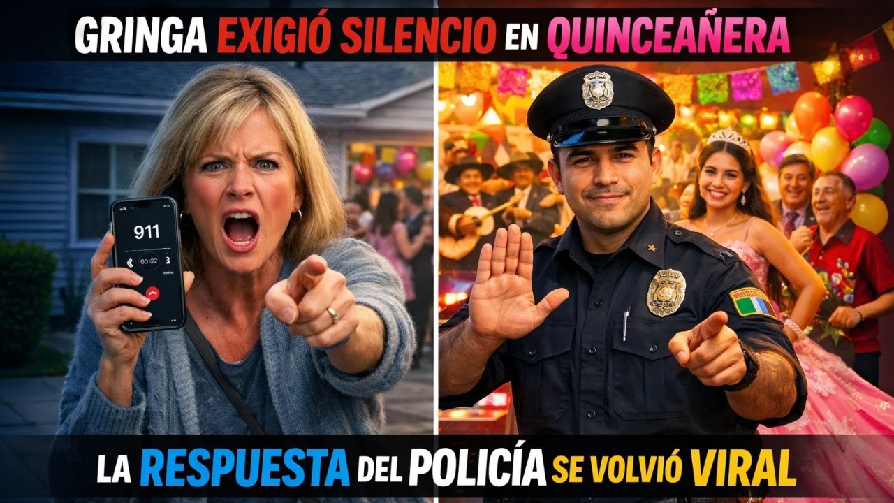Americana llamó a la POLICÍA por fiesta mexicana: Lo que el oficial le dijo la dejó MUDA
