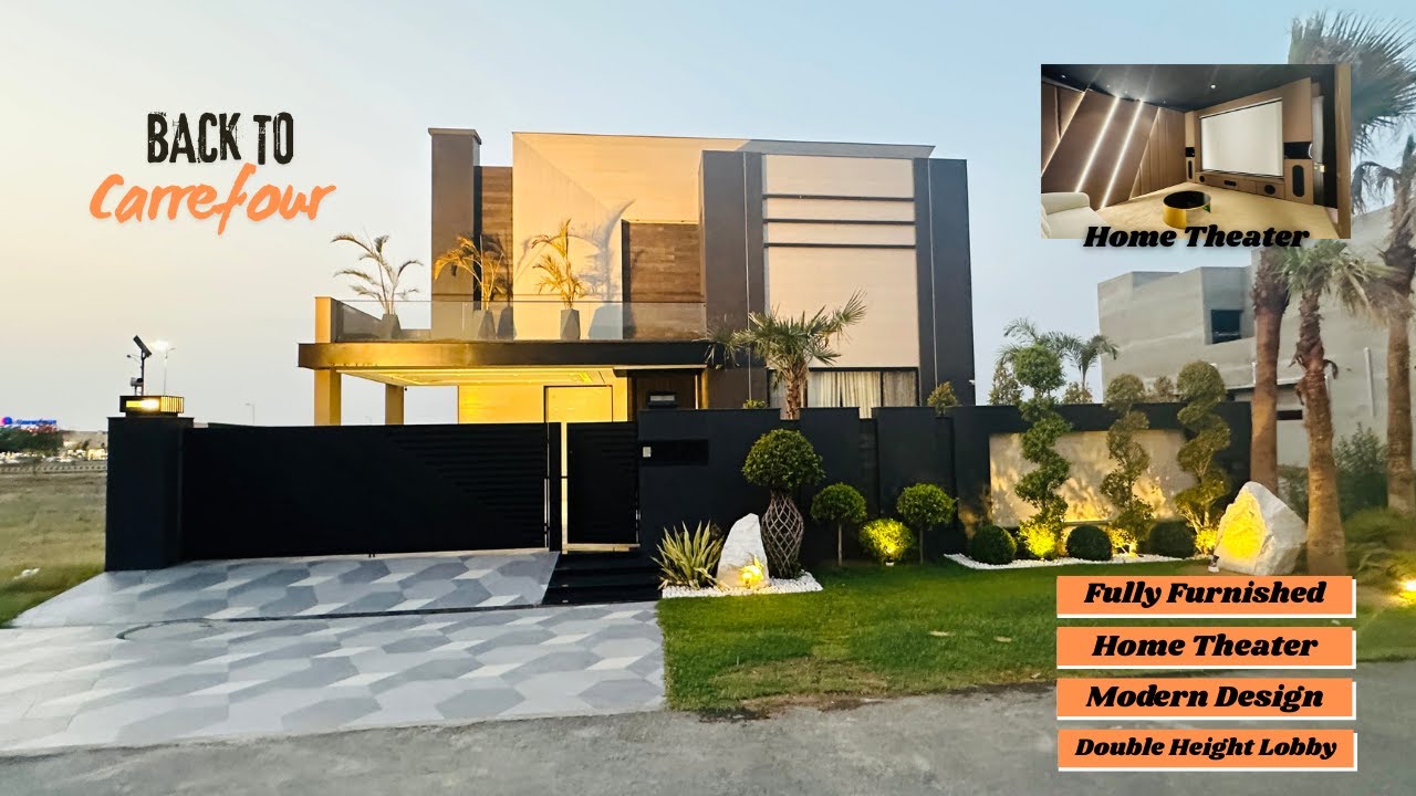 1 Kanal House Tour | Fully Furnished with Home Theater | Back to Carrefour  @Believersrealestate7