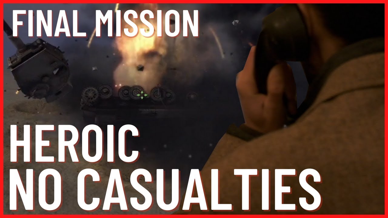 IMPENETRABLE DEFENCE + LEADING IN PERSON: Men of War Origins Turning Point - HEROIC / NO CASUALTIES